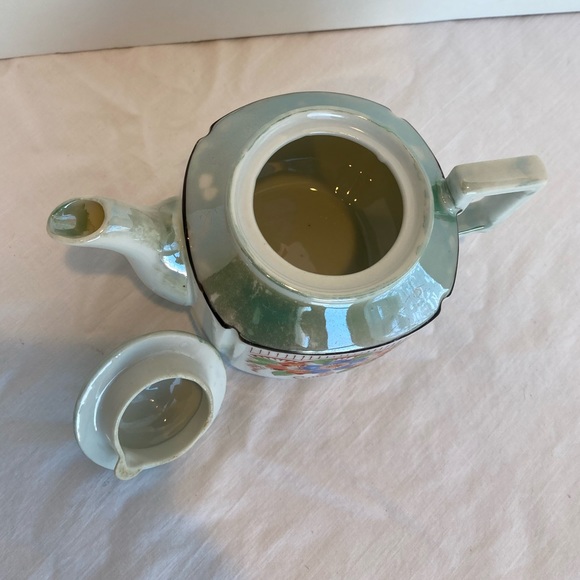 Vintage Tashiro Shoten Hand-painted Luster Teapot - Picture 5 of 8